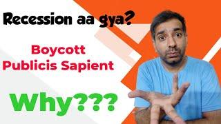 Boycott Publicis Sapient. Really?