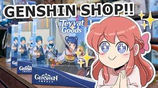 Touring the Genshin Pop-Up Shop in Chicago!!