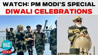 PM Modi LIVE | PM Modi Celebrates Diwali With BSF Jawans In Kutch | Diwali 2024 LIVE