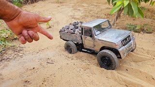 How to make RC Truck powerful Diy || I made this car 4x4 @SukhbirSkill