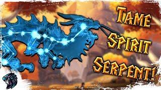 How To Tame The Spirit Serpent Elegon - Hunter Spirit Beast Shadowlands Pre-Patch World of Warcraft