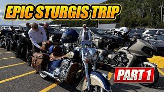 Epic Sturgis Motorcycle Trip EXPERIENCE of a Lifetime! Pt 1 Leaving Nova Scotia