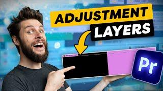 5 WAYS to use ADJUSTMENT Layers  (Premiere Pro)