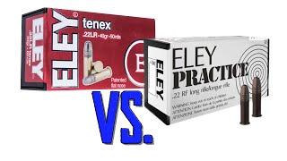 Eley Tenex Vs. Eley Practice 22LR | Long Range Rifle Shooting