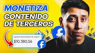 Monetiza contenido de terceros en FACEBOOK 2024 (NUEVO MÉTODO)