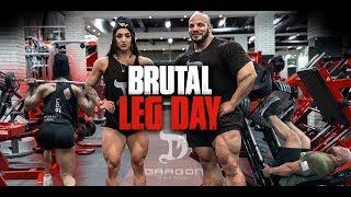 Big Ramy & Bakhar Nabieva | Brutal Leg Day