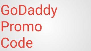 Get GoDaddy Domain For Discount Promo Code Available | GoDaddy Promo Code | GoDaddy Domain