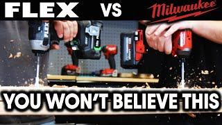 New FLEX Impact Driver VS Milwaukee GEN 3 TOOL TEST (You Won't Believe This!)
