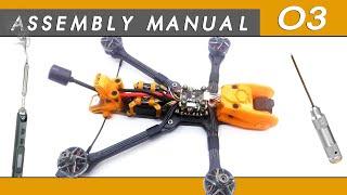  FPV DRONE Assembly Cinematic Manual - VEGA O3 HD/4K  www.dauch.fr