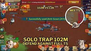 SOLO TRAP 102M DIHAJAR FULL T5 MIX‼️ | LORDS MOBILE INDONESIA