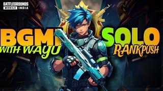 Solo rank push with Wayu | BGMI | PUBGM| WAYUisLIVE | #pubgm #bgmi #solo #live