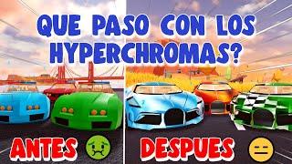 POR QUÉ LOS HYPERCHROMAS CAMBIARON?SE VEN MAS FEOS!? | Jailbreak octubre 2022