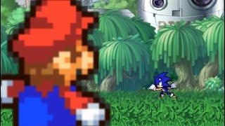 Mario Vs Sonic - Sprite animation