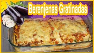 BERENJENAS GRATINADAS CON POLLO Y VEGETALES / Cocina Con Nelu