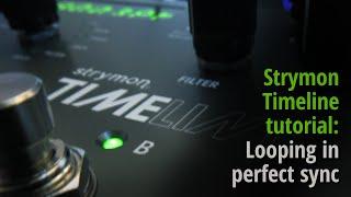 Strymon Timeline tutorial: Looping in perfect sync