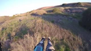 Raw, Low, Fast & Wild speedflying paramotor ride.