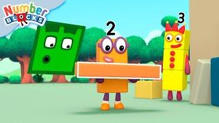 Numberblocks en Español | Episodios completos | RECTÁNGULOS y FORMAS GEOMÉTRICAS