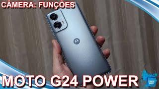 Motorola Moto G24 POWER - Câmeras e suas funções