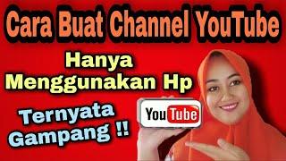 CARA MEMBUAT CHANNEL YOUTUBE UNTUK PEMULA #youtube #youtuber #carabuatchannelyoutube #youtubechannel