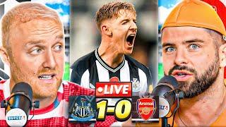  VAR ROBBERY? Theo & Reev FURIOUS! | Newcastle 1-0 Arsenal Highlights!