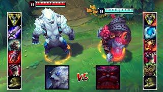 VOLIBEAR vs ORNN FULL BUILD FIGHTS & Best Moments!