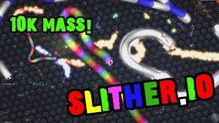 Slitherio gameplay NO HACKS AND MODS no cheating !!