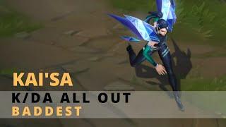 KDA All Out Kai'Sa BADDEST Chroma - League Of Legends