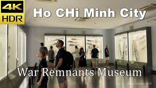 4K HDR | Vietnam Travel - Walking War Remnants Museum in Ho Chi Minh City | Vietnam 2023