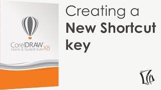 CorelDRAW X8 - Creating a New Shortcut key