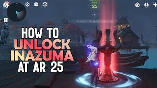 How to Unlock Inazuma at Low AR using Bug | Genshin Impact