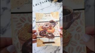 Coffee & Doughnuts  #lblyxir #journaling #scrapbooking #asmr #journalideas #shorts