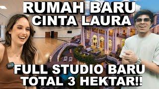 RUMAH 3 HEKTAR CINTA LAURA!! FULL STUDIO BARU, LUAS BANGET!! #GrebekRumah!