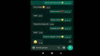 Prank Chat Pacar Pake Lagu TikTok || Lagu TikTok Bareng Pacar || Auto Bikin Baper