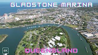  GLADSTONE QLD, MARINA 4K VIDEO DRONE