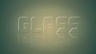 Glass font effect tutorial | glass font editing pixellab