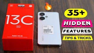 Redmi 13C 5G Top 35+ Hidden Features  || Redmi 13C 5G Tips And Tricks || [Hindi]