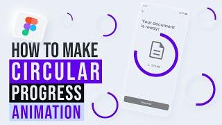 Circular Progress Bar Animation | Figma Interactive Components