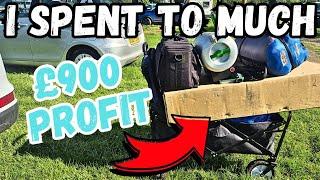 So Much Profit At This CAR BOOT!! UK Ebay Reseller