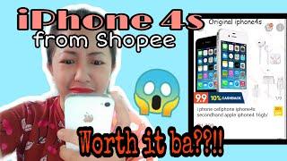 IPHONE 4S IN 2020 FROM SHOPEE | LEGIT BA??? + UNBOXING