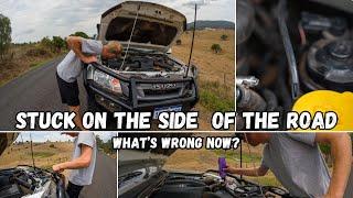 Stuck on the side of the road again with a broken Dmax | E75 Big Lap of Australia