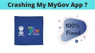 Fix Auto Crashing Mygov App/Keeps Stopping App Error in Android Phone|Apps stopped on Android & IOS