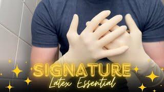 Signature Latex Essential Latex Surgical Gloves 6.5 - How to Put on Surgical Gloves