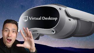 VIRTUAL DESKTOP FOR PICO 4 IS READY - Is It Even BETTER Than On Quest 2?