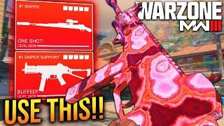 WARZONE: Update Your META LOADOUTS ASAP! Best TTK SNIPER SUPPORT & META SNIPER After Update!