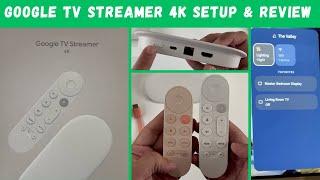 Google TV Streamer 4K Setup & Review