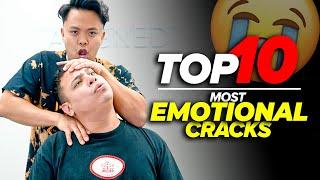 TOP 10: *MOST EMOTIONAL* BACK CRACK COMPILATION! | Asmr Chiropractor | Dr Tubio