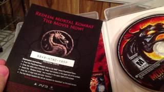 Mortal Kombat Komplete Edition PS3 unboxing HD