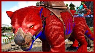Stealing Wyvern Eggs To Make Extraordinary Kibble! Thylacoleo Taming! Crystal Isles Map! Ep16!