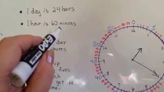 Gr 3 Math #10.3b, Tell Time, Clocks and Minutes