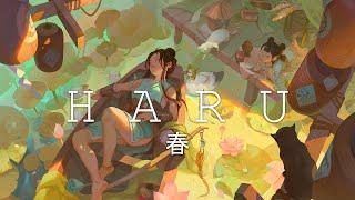 Haru 春  Relaxing Japanese Lofi HipHop Mix